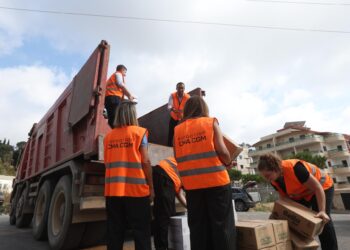 قافلة إنسانية ثانية إلى جنوب لبنانبجهود مشتركة بينFondation CMA CGMوL’Œuvre d’Orient ...