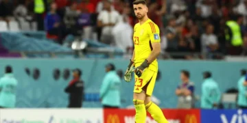 حارس إسبانيا: يداي لم تضطرا للعمل كثيراً