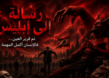 رسالة إلى إبليس:نم قرير العين...فالإنسان أكمل المهمة