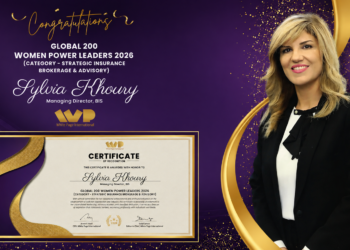 سيلفيا خوري حاج ضمن قائمة أقوى200 امرأة قيادية عالمية لعام 2026