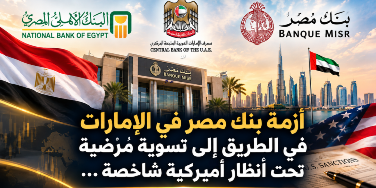 أزمة بنك مصر في الإماراتفي الطريق إلى تسوية مرضيةتحت انظار أميركية شاخصة...
