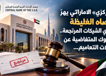 «المركزي» الاماراتي يهزّعصاه الغليظةلمحرّري الشيكات المرتجعة..و للبنوك المتغاضية عن تعديلات التعاميم...