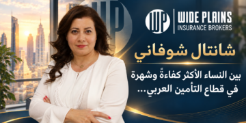شانتال شوفاني بين النساء الأكثر كفاءةً وشهرة في قطاع التأمين العربي…