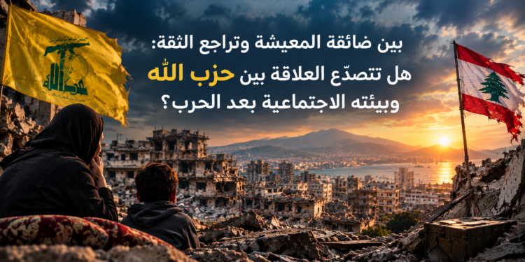 بين ضائقة المعيشة وتراجع الثقة:هل تتصدّع العلاقة بين حزب اللهوبيئته الاجتماعية بعد الحرب؟
