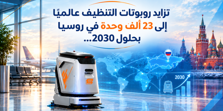 تزايد روبوتات التنظيف عالميًاإلى 23 ألف وحدة في روسيابحلول 2030...